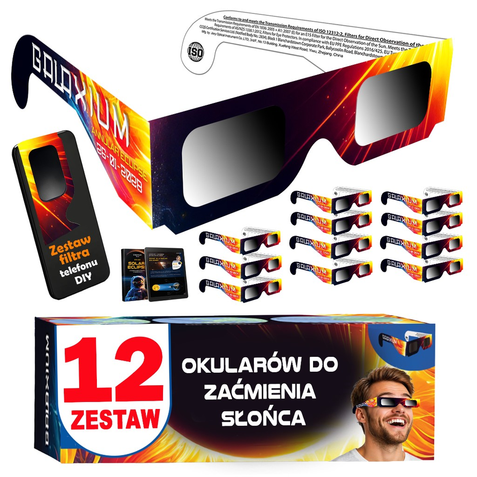 Okulary do zaćmienia Fireball